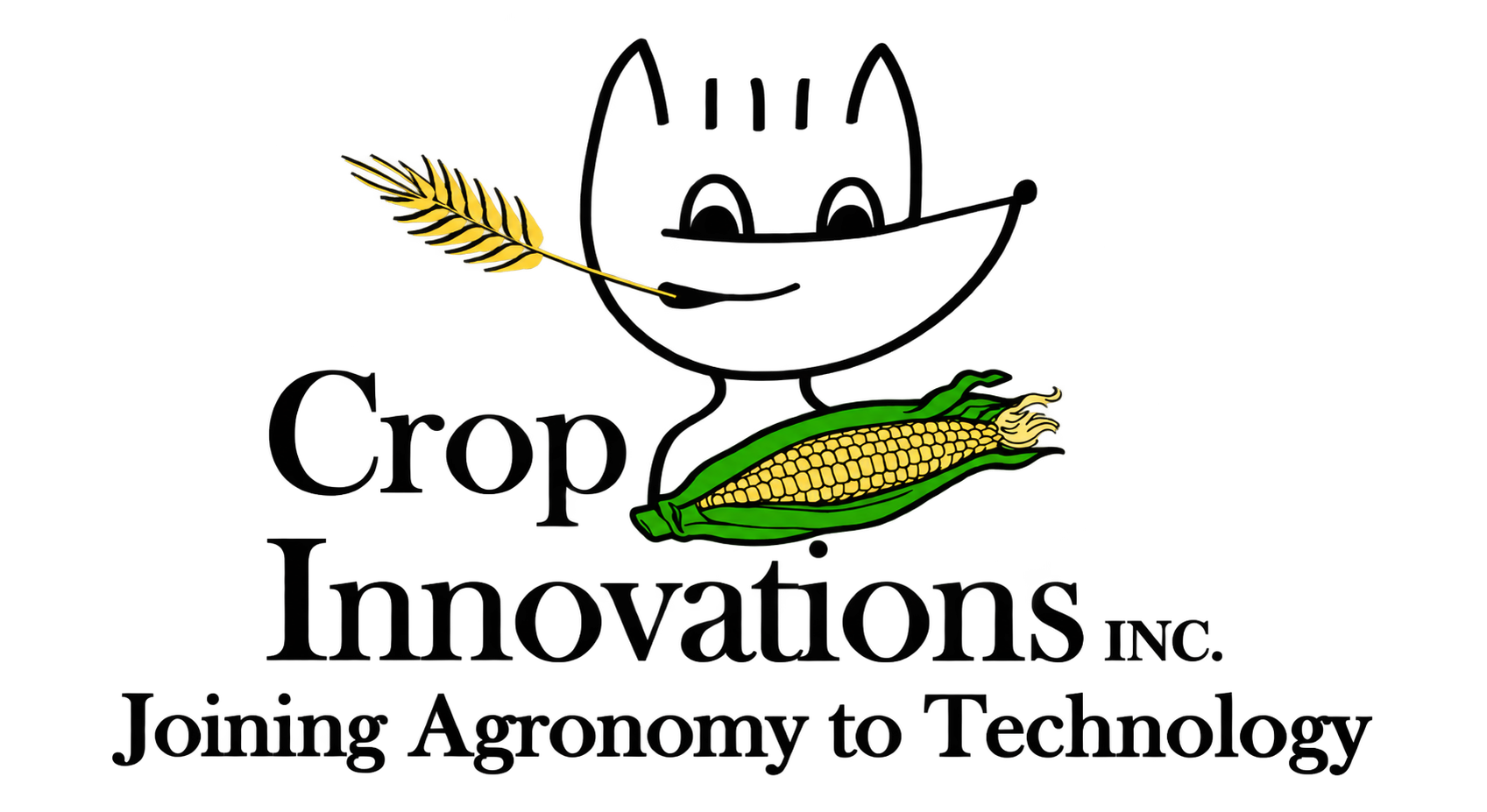 Crop Innovations Inc. logo drawing - Joining Agronomy to Technology